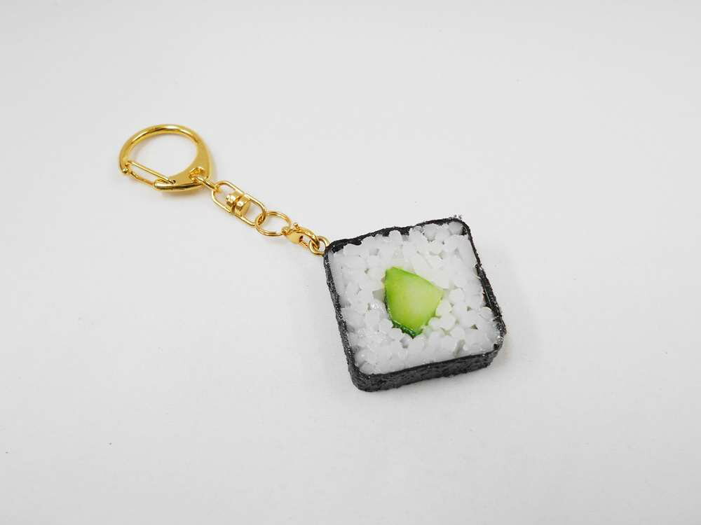 樂天商城 - 【 キーホルダー 胡瓜巻き 】 日本製 小物 食品サンプル おもしろ プレゼント かわいい おしゃれ ハンドメイド ポーチ バッグ 模型 フェイクフード フード 食べ物 パーツ 撮影 ぬい撮 ユニーク Japan