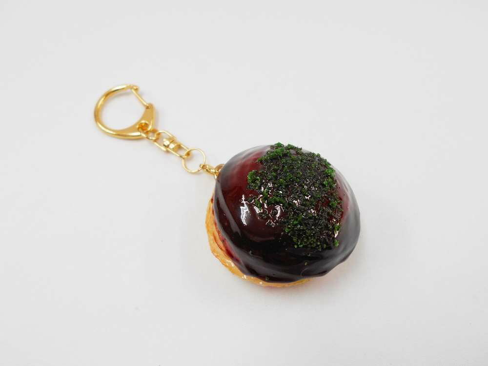 【 キーホルダー たこ焼き 】 日本製 小物 食品サンプル おもしろ プレゼント かわいい おしゃれ ハンドメイド ポーチ バッグ 模型 フェイクフード フード 食べ物 パーツ 撮影 ぬい撮 ユニーク Japan