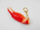 【 キーホルダー カニ爪 】 日本製 小物 食品サンプル おもしろ プレゼント かわいい おしゃれ ハンドメイド ポーチ バッグ 模型 フェイクフード フード ...