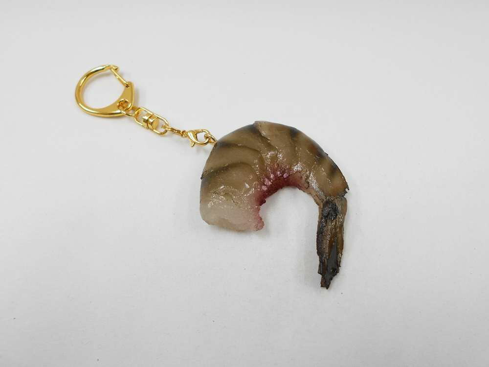 Key Holder - 【 キーホルダー ブラックタイガー 】 日本製 小物 食品サンプル おもしろ プレゼント かわいい おしゃれ ハンドメイド ポーチ バッグ 模型 フェイクフード フード 食べ物 パーツ 撮影 ぬい撮 ユニーク Japan