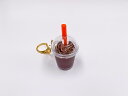【 キーホルダー ココア クリーム ・ ミニ】 日本製 小物 食品サンプル おもしろ プレゼント かわいい おしゃれ ハンドメイド ポーチ バッグ 模型 フェイ...