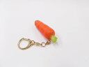【 キーホルダー 人参・ミニ 食品サンプル】 日本製 小物 食品サンプル おもしろ プレゼント かわいい おしゃれ ハンドメイド ポーチ バッグ 模型 フェイク...