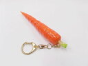【 キーホルダー 人参・小 】 日本製 小物 食品サンプル おもしろ プレゼント かわいい おしゃれ ハンドメイド ポーチ バッグ 模型 フェイクフード フード...