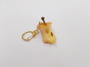 【 キーホルダー 姫リンゴ・かじり 小 】 日本製 小物 食品サンプル おもしろ プレゼント かわいい おしゃれ ハンドメイド ポーチ バッグ 模型 フェイクフ...