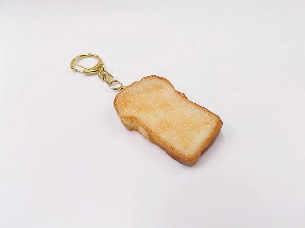 【 キーホルダー 食パン・大】 日本製 小物 食品サンプル 