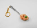 【 キーホルダー スプーン チキンライス・小 】 日本製 小物 食品サンプル おもしろ プレゼント かわいい おしゃれ ハンドメイド ポーチ バッグ 模型 フェ...