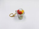 【 キーホルダー サラダ ・ ミニ】 日本製 小物 食品サンプル おもしろ プレゼント かわいい おしゃれ ハンドメイド ポーチ バッグ 模型 フェイクフード ...