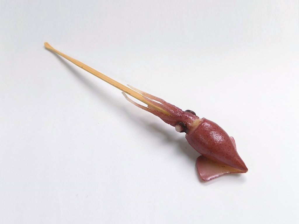 樂天商城 - 【 耳かき ホタルイカ 】 日本製 小物 食品サンプル おもしろ プレゼント かわいい おしゃれ ハンドメイド 模型 フェイクフード フード 食べ物 パーツ 撮影 大阪 ユニーク Japan 雑貨