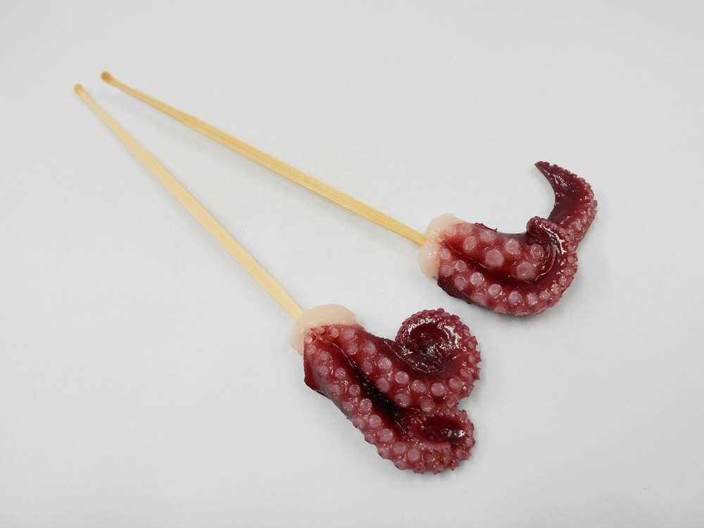 樂天商城 - 【 耳かき タコ (指定不可) 】 日本製 小物 食品サンプル おもしろ プレゼント かわいい おしゃれ ハンドメイド 模型 フェイクフード フード 食べ物 パーツ 撮影 大阪 ユニーク Japan 雑貨