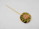 【 耳かき お好み焼き 】 日本製 小物 食品サンプル おもしろ プレゼント かわいい おしゃれ ハンドメイド 模型 フェイクフード フード 食べ物 パーツ 撮...