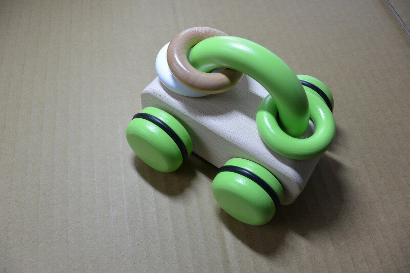 ころころオルゴール グリーン「前に廻しても、後ろに廻しても」オルゴールが流れます FP301E