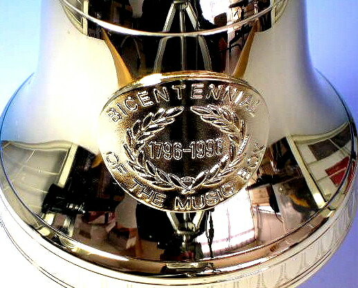 リュージュ（スイス）コレクターズベル1995年20周年記念純銀製ベル[送料無料]