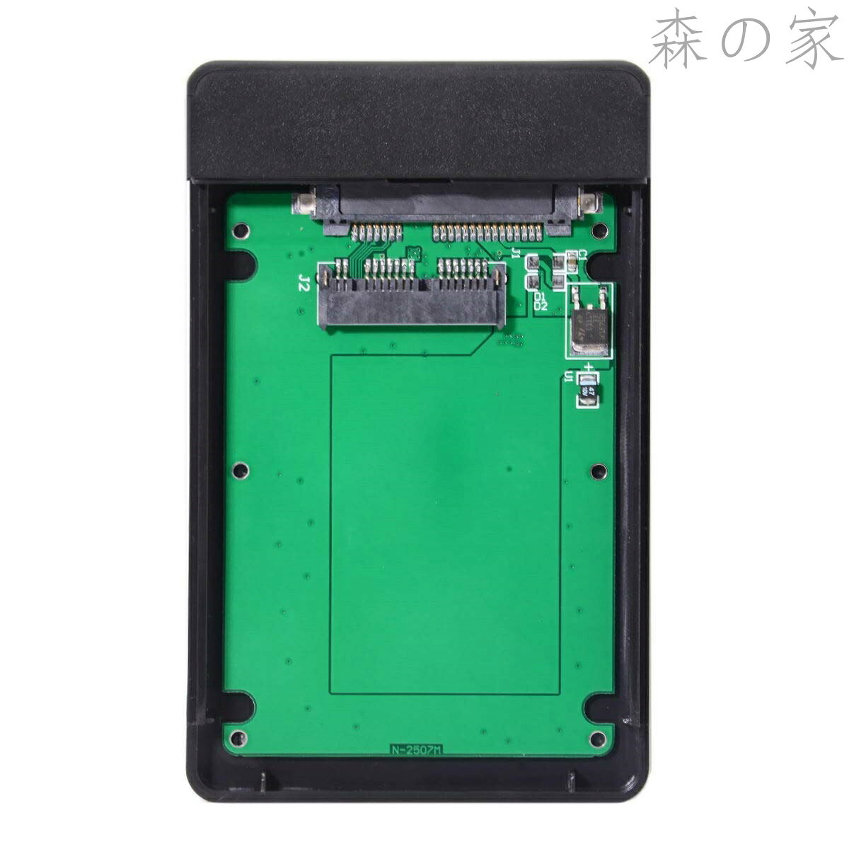【送料無料】3.1 Type-C USB-C - 1.8インチ Micro SATA 16ピン 7+9 SSD 外付けハードディスクエンクロージャ用 5Gbps