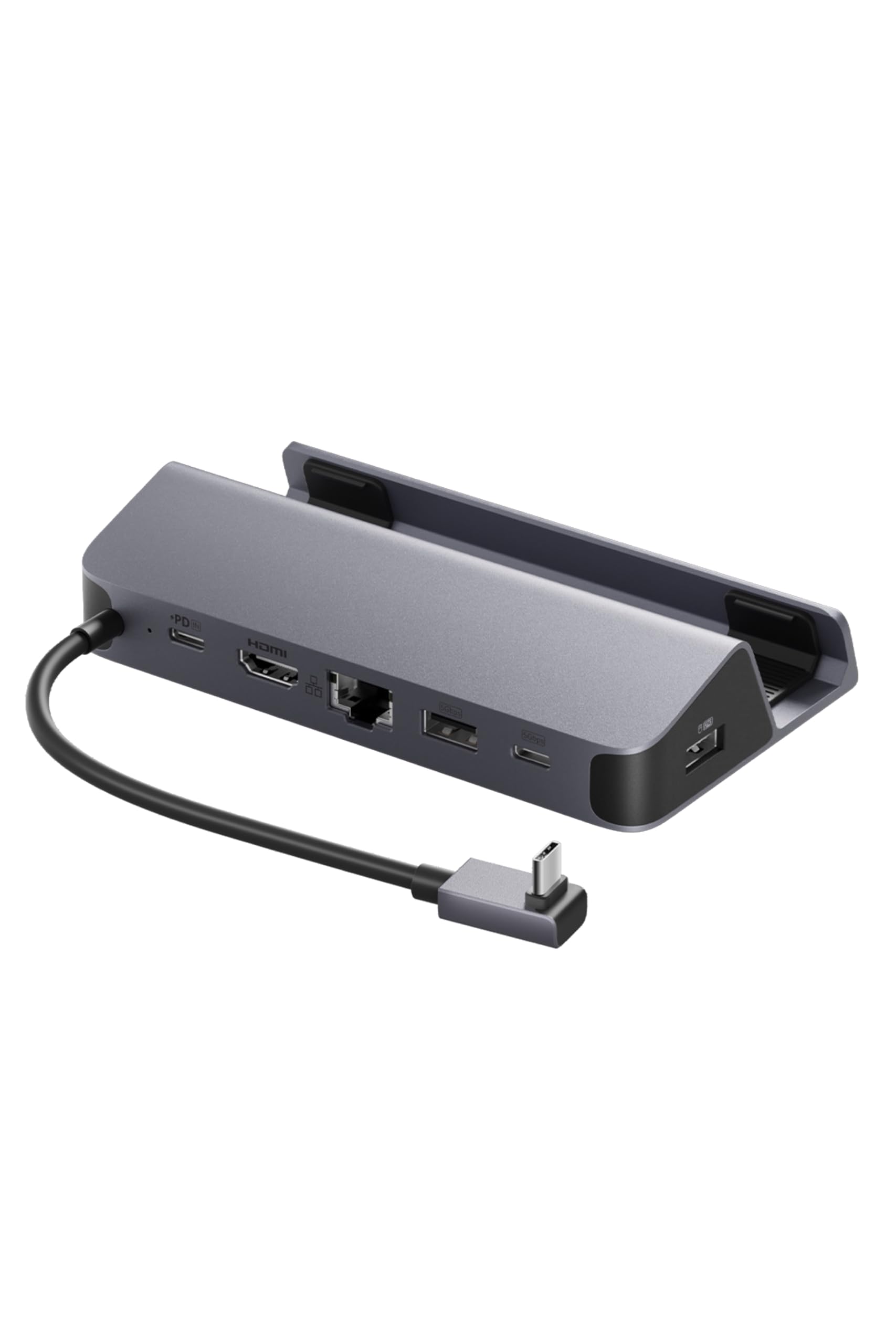 -C ハブ (6-in-1 For Game Console) Steam Deck 高速データ転送 最大100W充電 USB PD対応 4K (60Hz) HDMI 2.0 ポート 1Gbps イーサネットポート Aポート Cポート/Asus