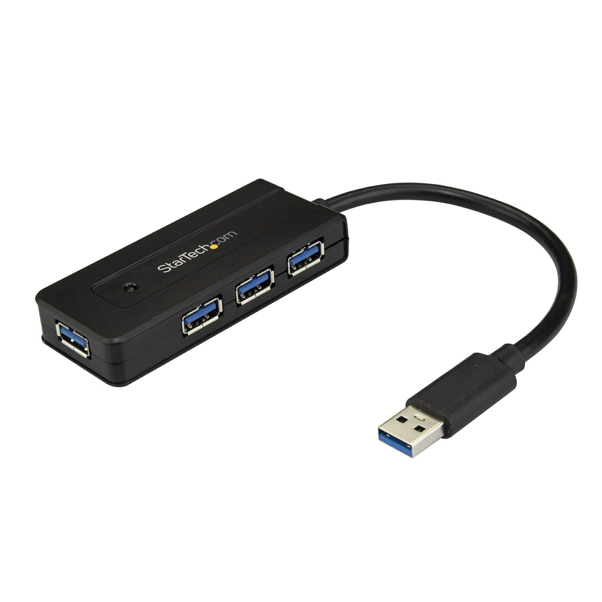 【送料無料】4ポート 3.0ハブ/急速充電/USB-A x4/SuperSpeed 5Gbps/USBバスパワー & セルフパワー(ACアダプタ付属)/USB 3.1 Gen 1/小型USBハブ ST4300MINI