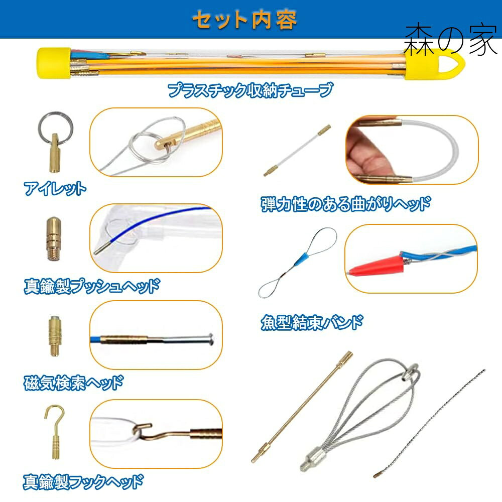 【送料無料】BTtime 通線ロッド 通線ワイ...の紹介画像3