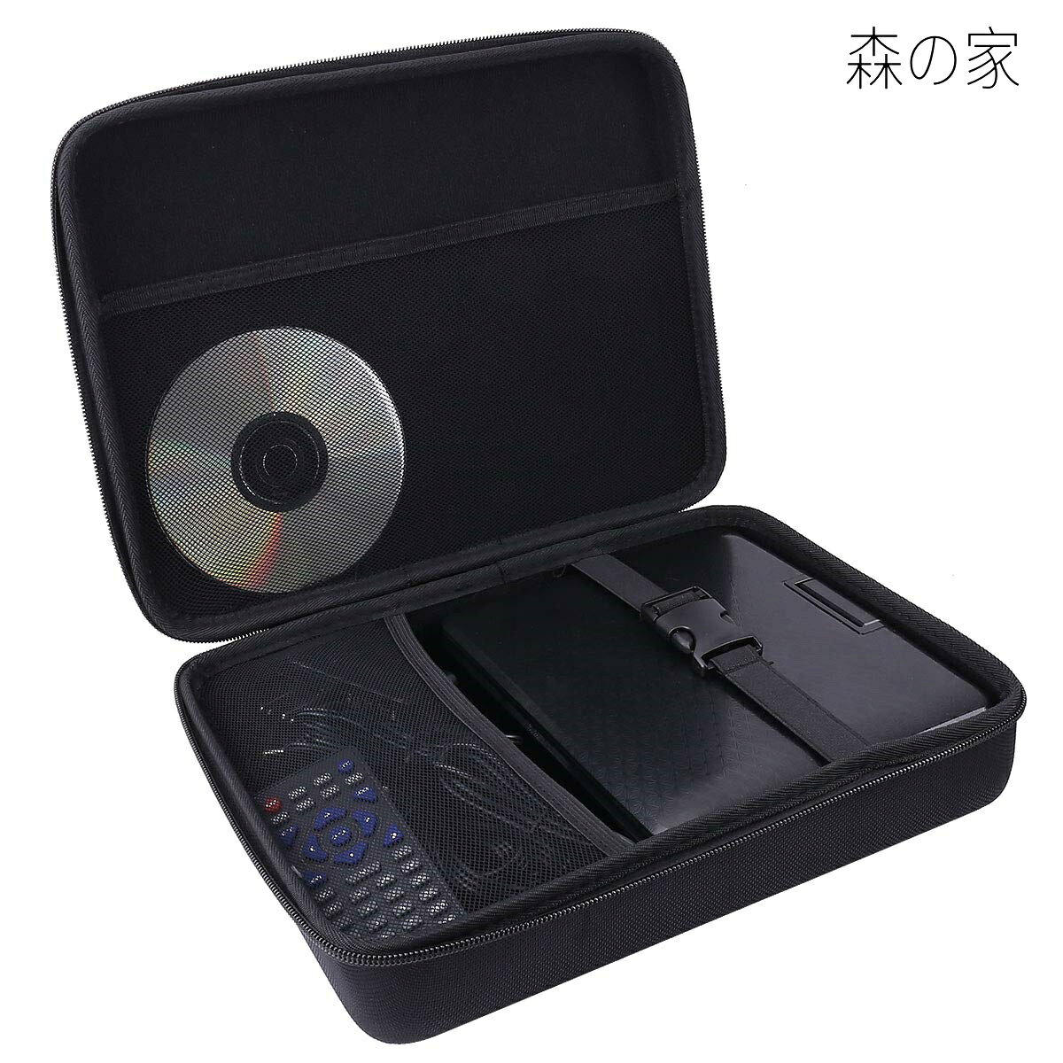 【送料無料】-BPOWER ポータブルDVDプレーヤー 7.5型 完全対応 専用保護収納ケース