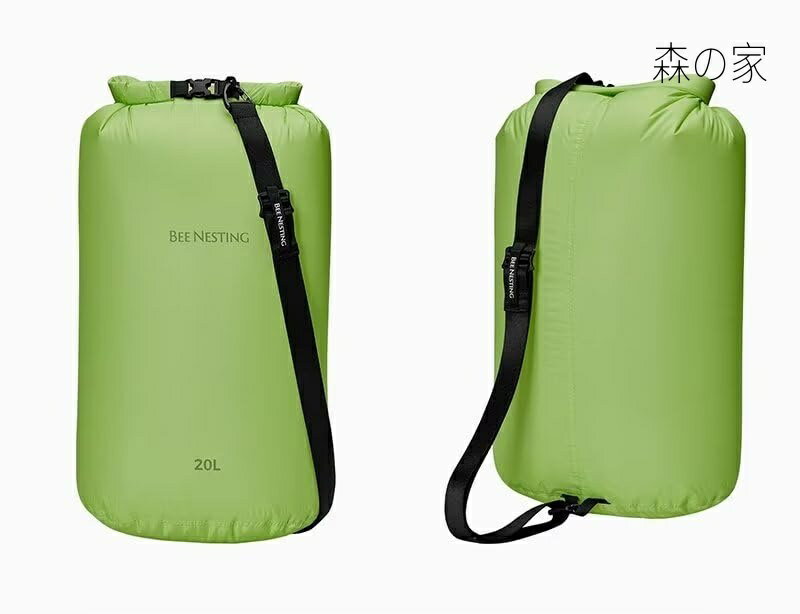 Nestingバックパッキング用超軽量ドライバッグセット、キャンプ、ハイキング、家族旅行です、軽量登山用防水バッグです、20l軽量ワークバックセットショルダーベルト付きセットです 