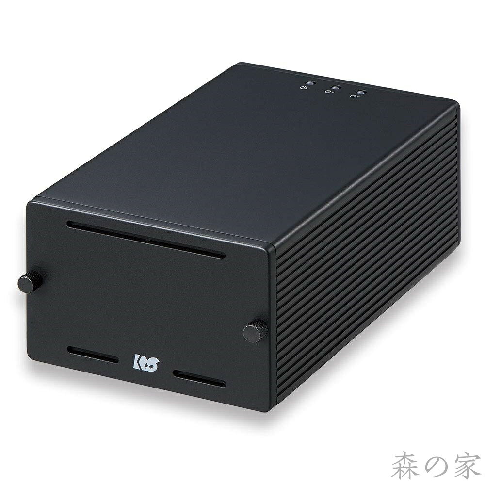 【送料無料】ラトックシステム USB3.2 Gen2 RAIDケース(2.5インチHDD/SSD 2台用・10Gbps対応) RS-EC22-U31RA