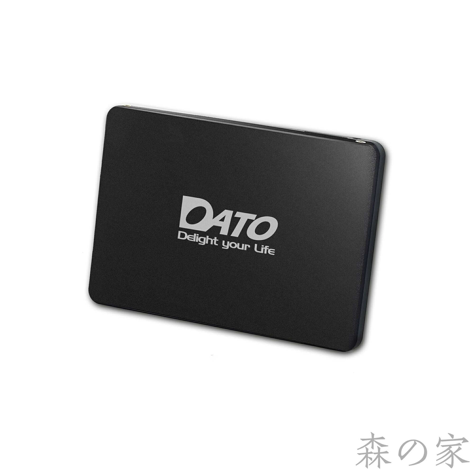 【送料無料】DATO SSD 512GB 2.5インチ SATA3 6Gbps 内蔵型 高速ソリッドステートドライブ 最大読込535MB 書込500MB 3D NAND SLCキャッシュ搭載 ノートPC デスクトップ交換用 3年メーカー保証