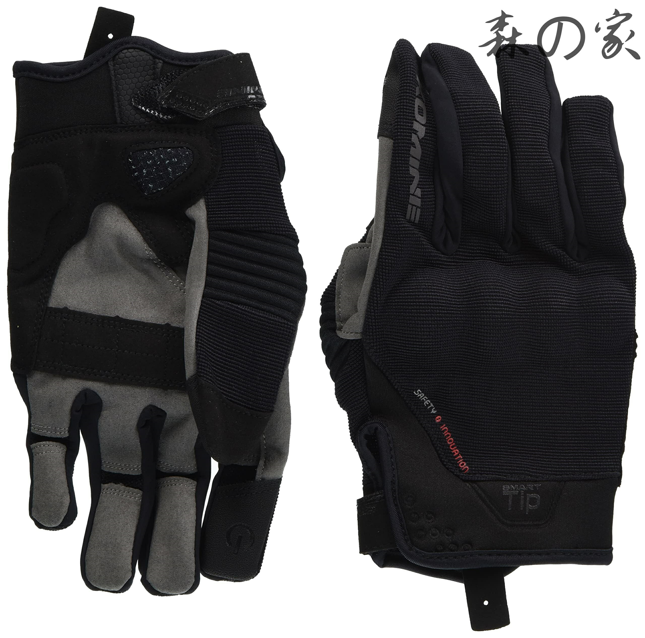 Rakuten - 【送料無料】グローブ プロテクトメッシュグローブ-ブレイブ ブラック L GK-183 1049 春夏秋向け メッシュ素材 プロテクター