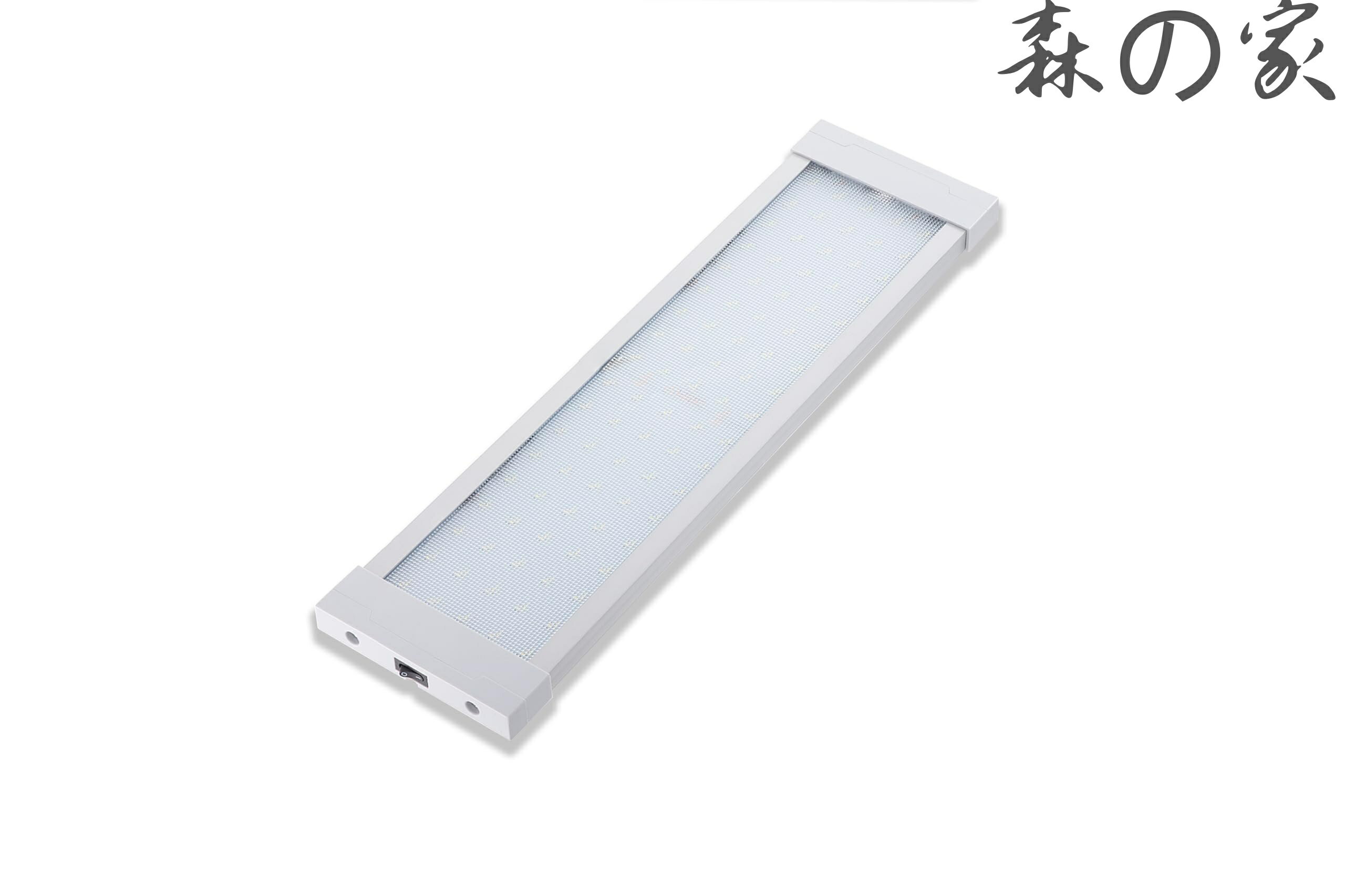 【送料無料】長460mm 幅125mm 1800ルーメン 白光 広角ビーム 高出力 低電流 12V/24V兼用 ハイエース 軽バン トラック トレーナー 船 キャビン キャンピングカー に適用 ON/OFF スイッチ付き Raycharm (1本)