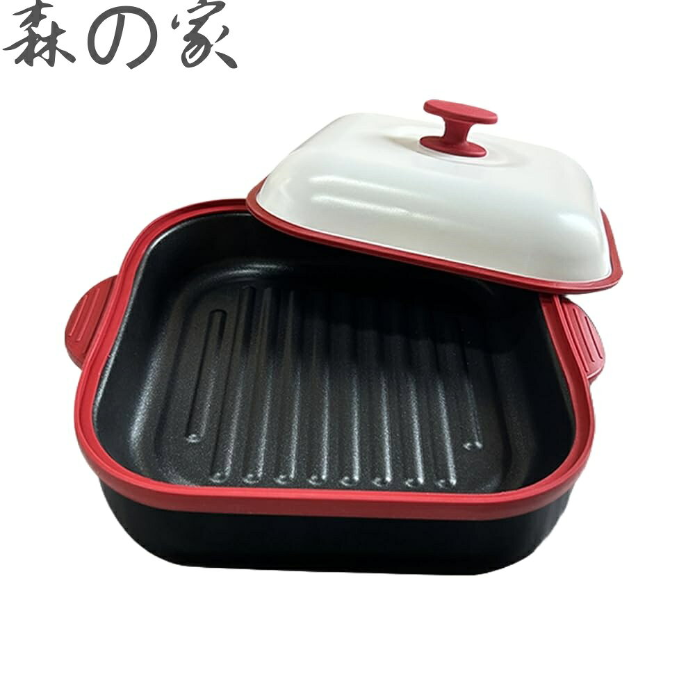 Rakuten - 【送料無料】SHEF スクエアシェフ 電子レンジ 調理器 焼き魚 売れ筋 角型 正方形 大型 大きめ 食洗機対応 レンジで焼き魚 電子レンジ 調理器具 レシピ おすすめ PFOA PFOS フリー 焼き目革命 目玉焼き パスタ ハンバーグ 魚焼き 時短 餃子 目玉焼き 温野菜