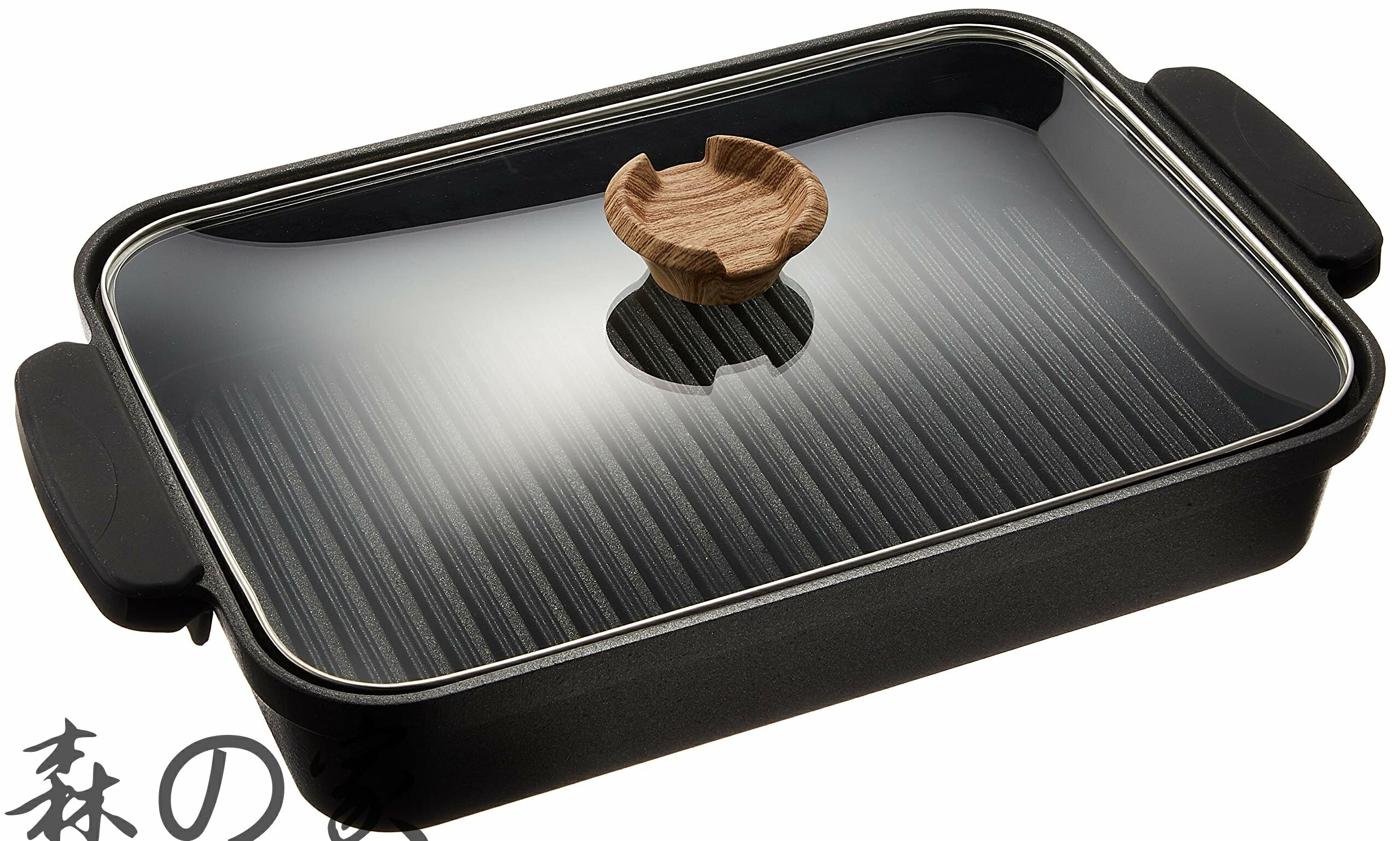 【送料無料】フライパン グリルパン IH オーブン対応 焼き魚 秋刀魚 グラタン スキレットコート ワイドサイズ 2.9L 37.2×22.3×6cm SKL-G