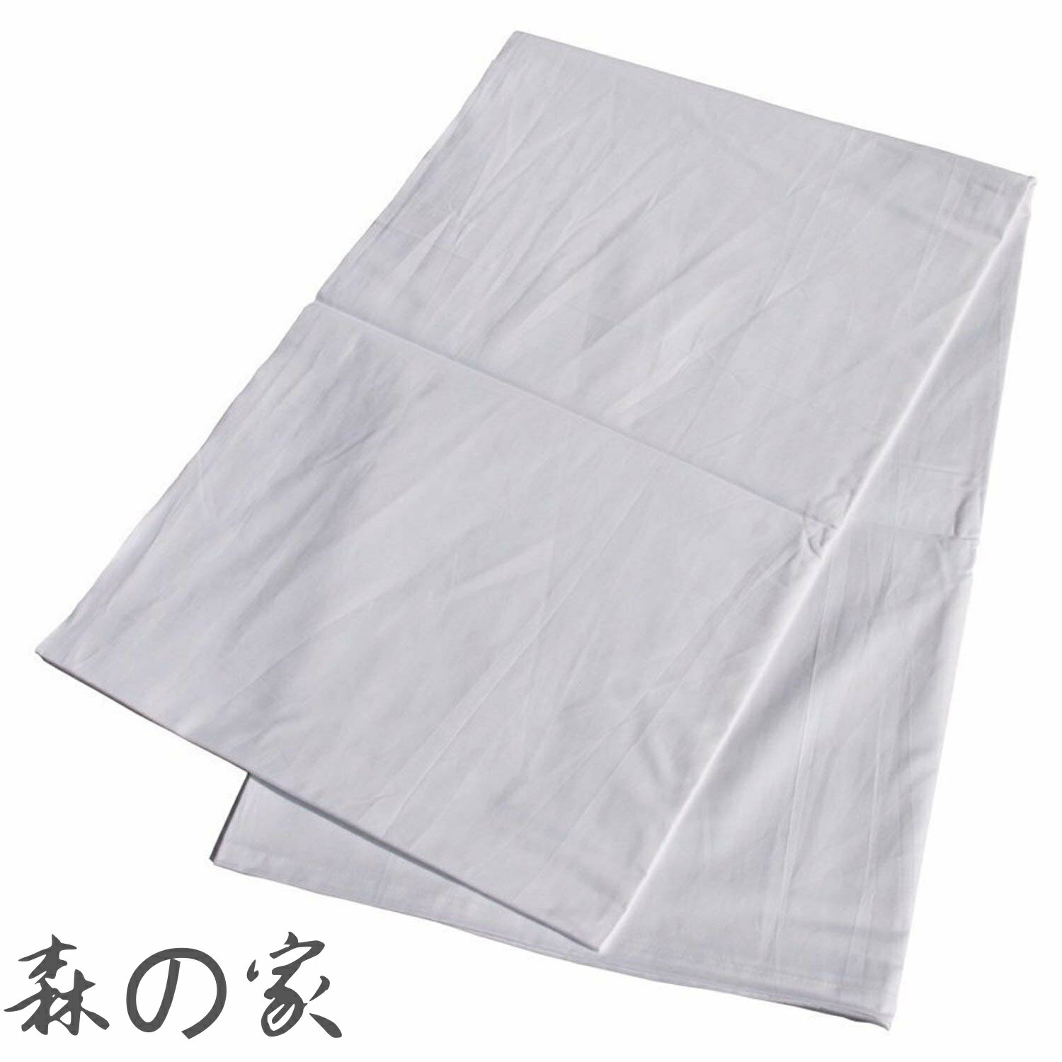 【送料無料】フラットシーツ 綿100% ワイドキングサイズ ホワイト (270cm×300cm)
