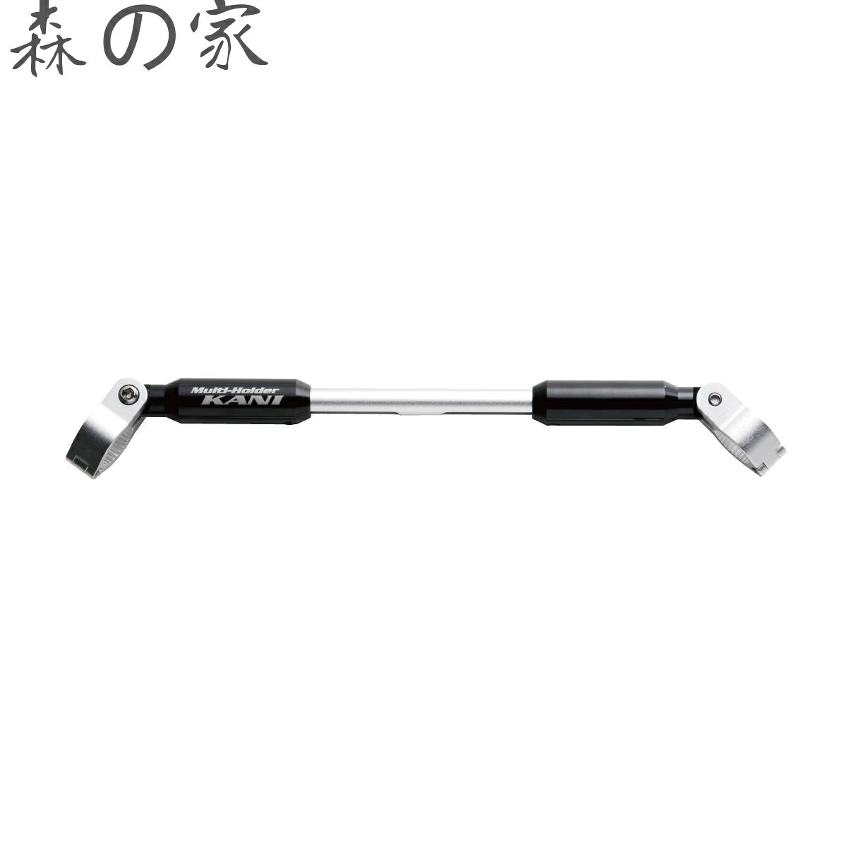 Rakuten - 【送料無料】マルチホルダー KANIシリーズ クランプバーマウント ブラック PB-25B