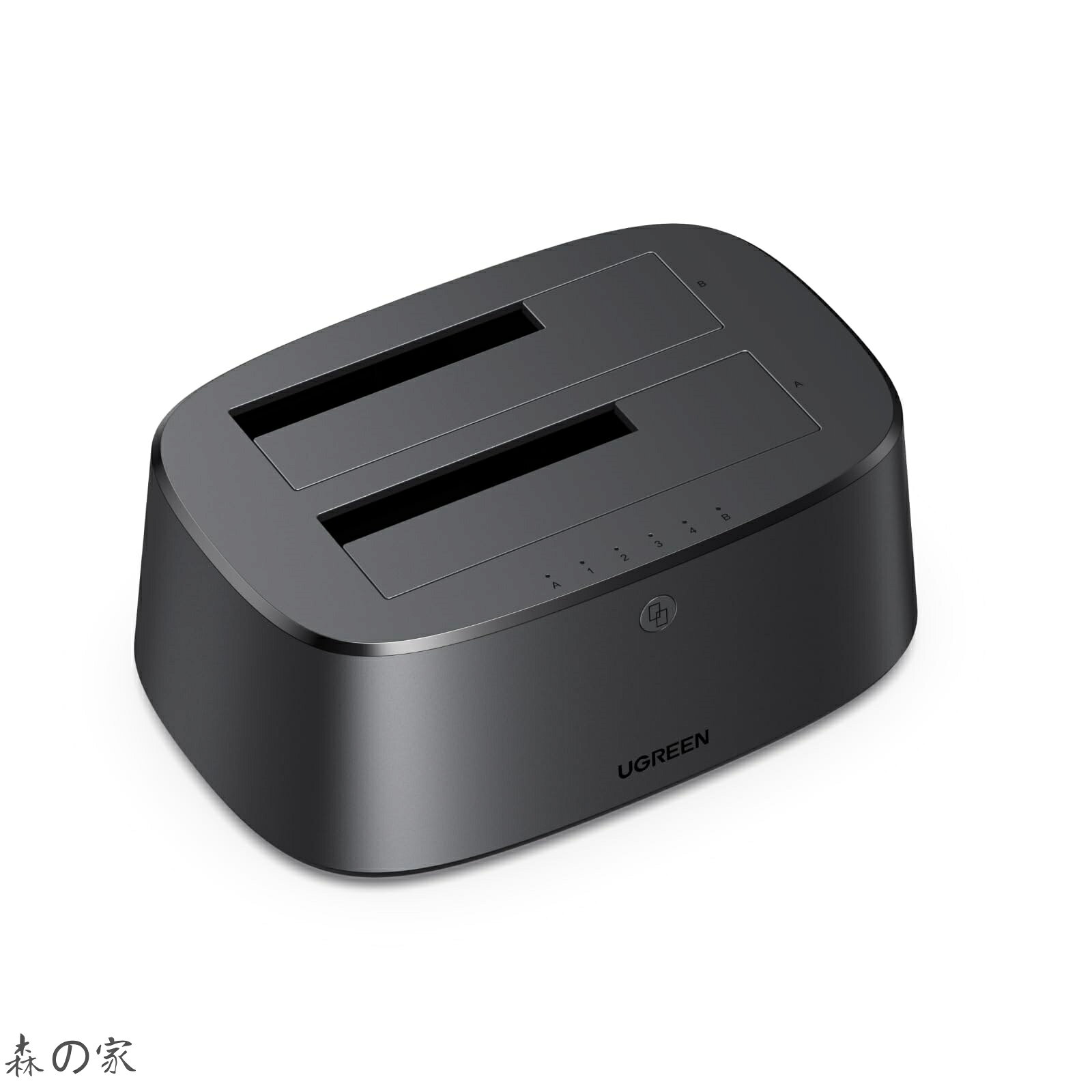 [Free Shipping] UGREEN HDD Case for 2.5/3.5 Inch HDDs and SSDs, Stand, SATA to USB 3.0, External Docking Station, Cloning Function, Supports up to 32TB, UASP Compatible, TRIM Function, 12V Power Adapter Included, No Tools Required, Compatible with Windows/Mac/Router/PS3/PS4