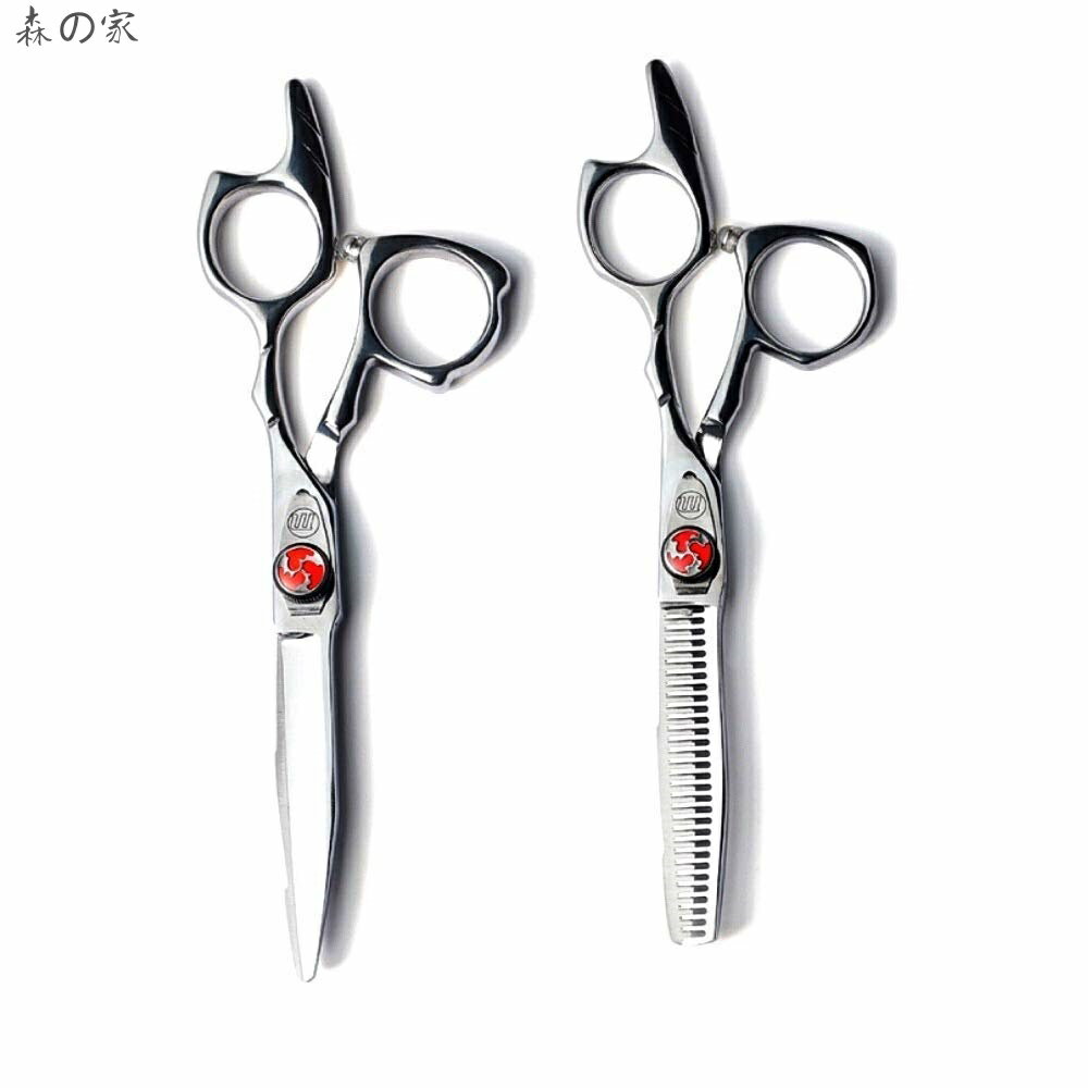 【送料無料】すきバサミ カットハサミ 散髪 美容師 自宅カット 5.5inch スキ率20%+ ベースカット 質感調整 切れ味 パワー重視