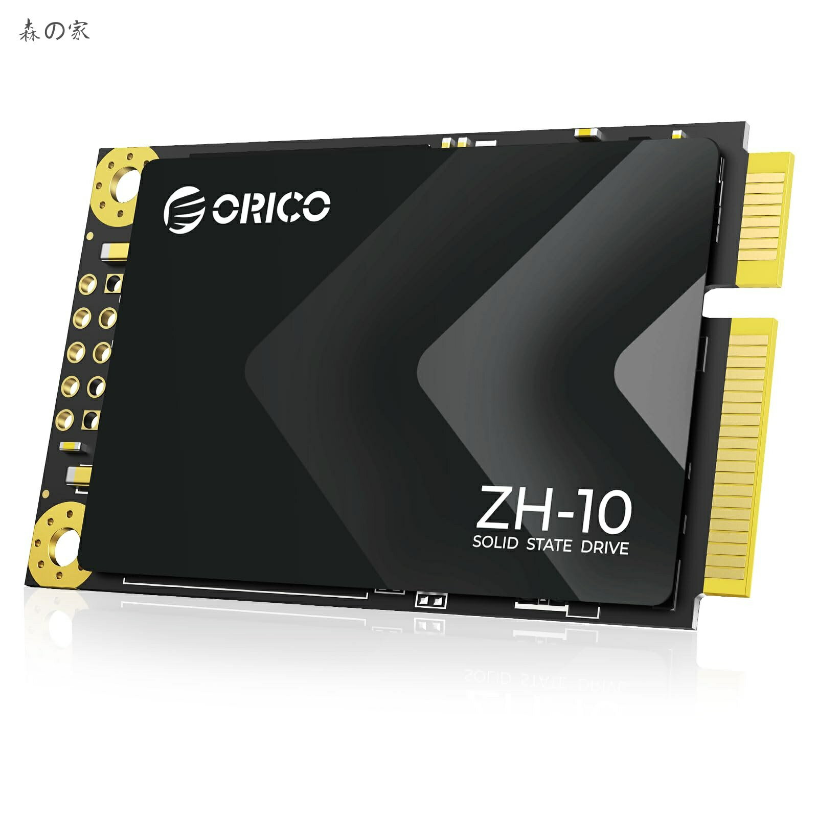 【送料無料】512GB mSATA SSD【業界新登場】SATA III、5Gbps 3D NAND内蔵ソリッドステートドライブ ラップトップ用 - ZH10