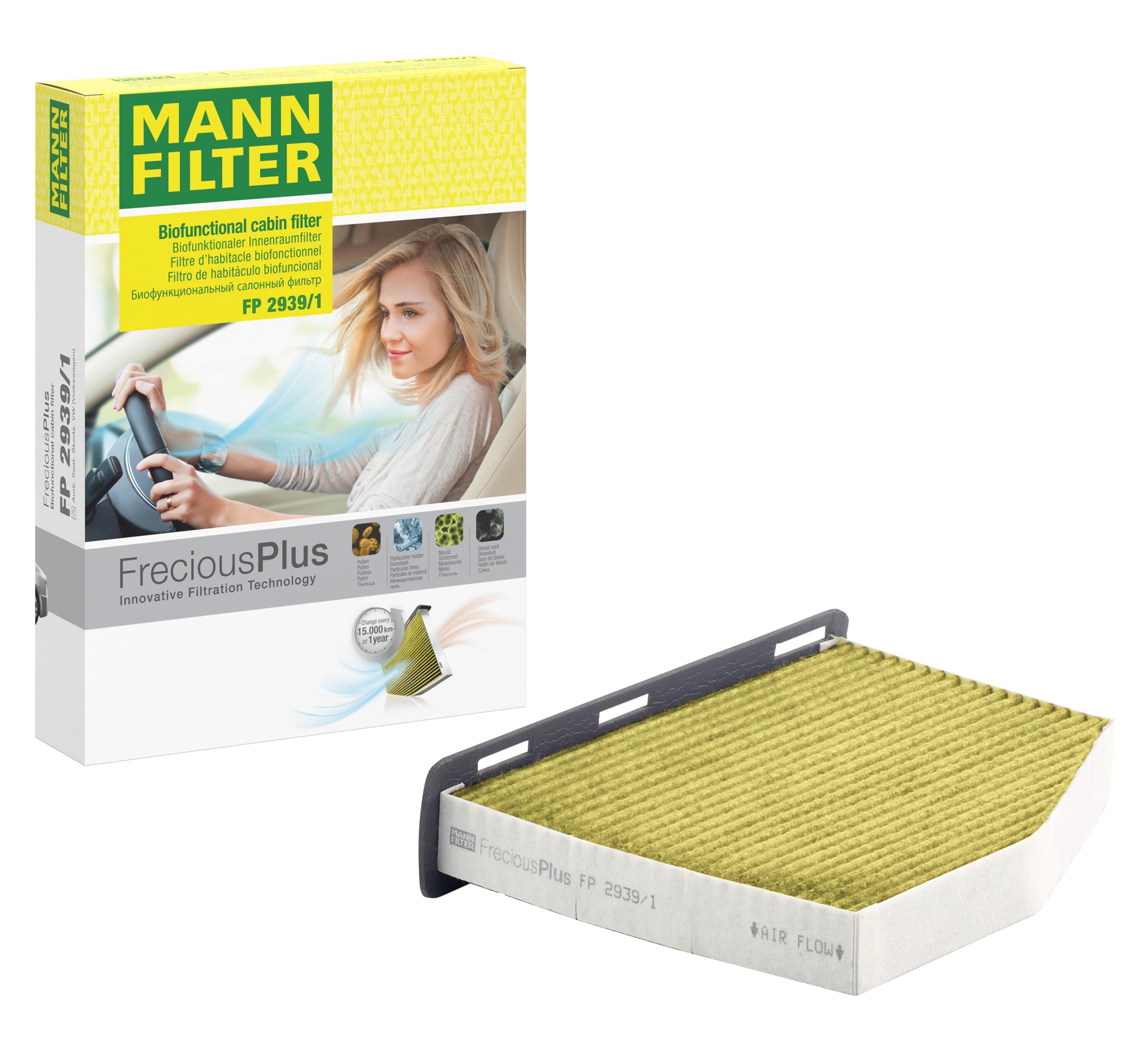 Rakuten - 【送料無料】マンフィルター(MANN FILTER) フレシャスプラス FP2939/1 (右ハンドル車用)