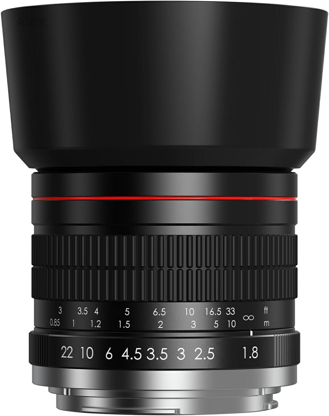 Rakuten - 【送料無料】for Canon EFレンズ 85mm F1.8 大口径レンズ単焦点 中望遠レンズ for Canon EOS Kiss X10i X10 X9i X9 X8i X7i X6i X5 X4 X3 X2 X70 90D 80D 70D 60D 6D 5D 250D Rebel T8i T7 T7i T3i一眼レフカメラレンズ