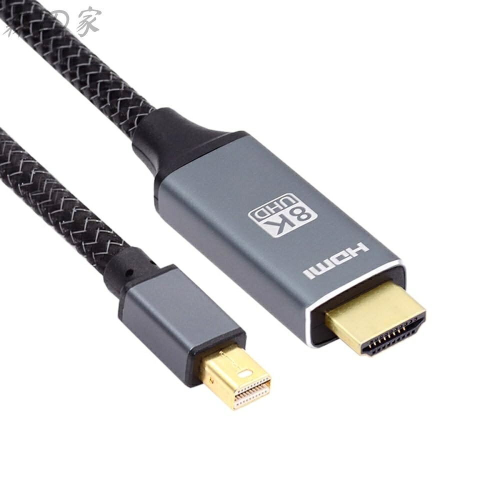 Mini DP DisplayPort 1.4ソースからHDMI 2.0ディスプレイ 8K 60hz UHD 4K Mini-DP - HDMI オスモニターケーブル。