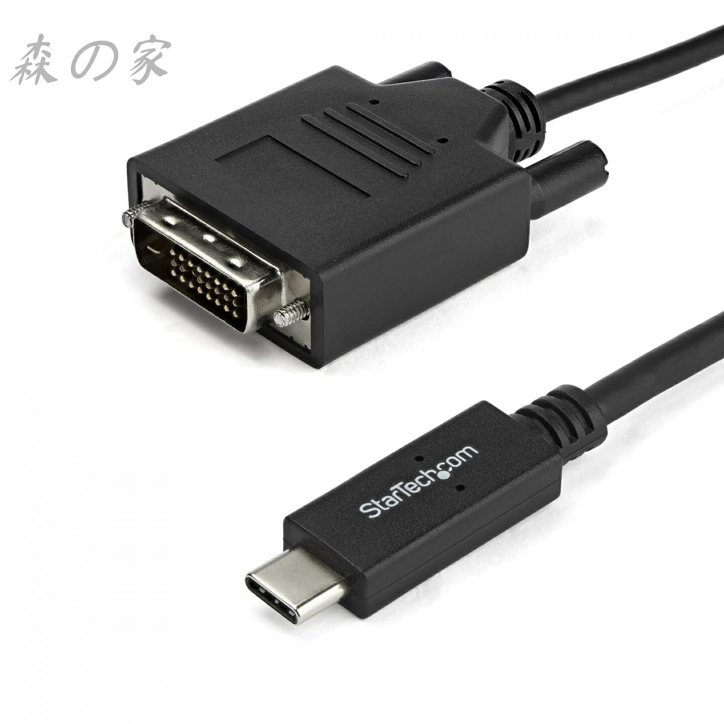 Rakuten - 【送料無料】USB-C - DVIケーブル 2m 1920x1200対応 ブラック CDP2DVIMM2MB