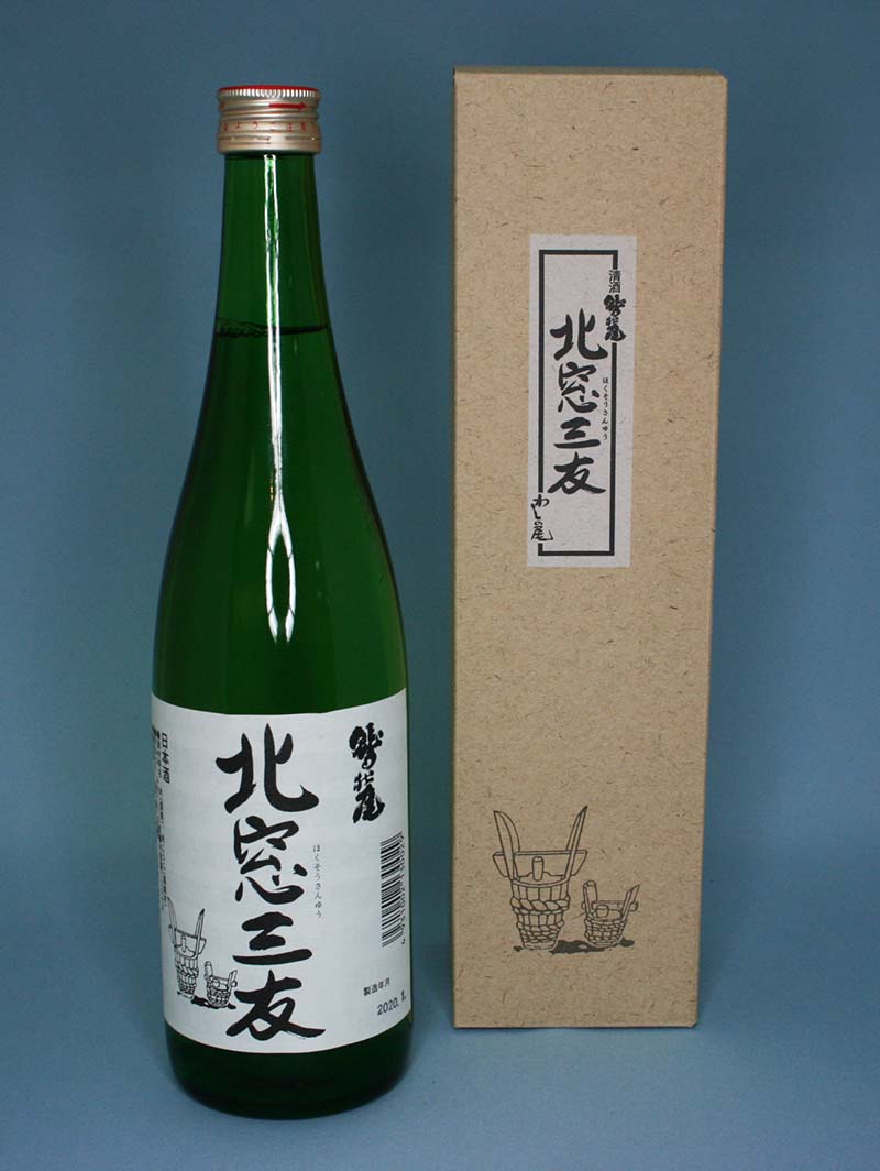 鷲の尾純米酒北窓三友720ml　『酒』