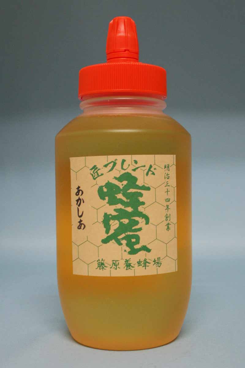蜂蜜 「あかしあ」 1000g 明治34年創業「藤原養蜂場」