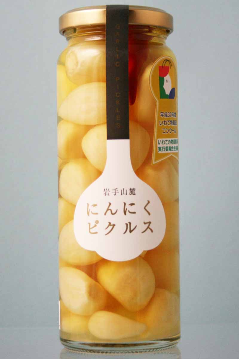 『~岩手山麓~岩手県産にんにくピクルス(120g)』岩手ガーリック