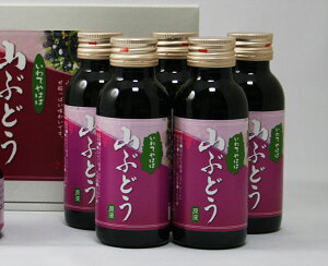 ～糖度が高い！甘酸っぱい！美味しい！～やはば山ぶどうの会「山ぶどうジュース（原液100ml×5本）箱入」