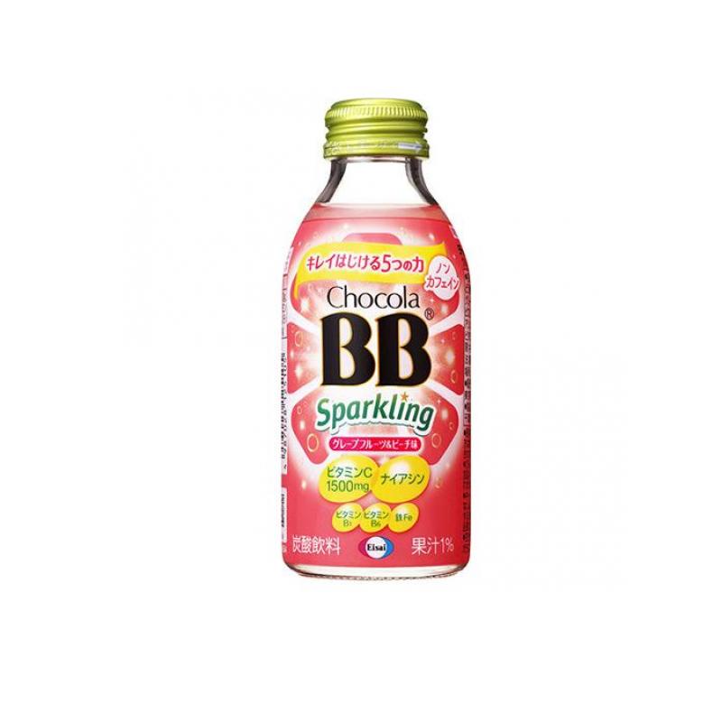 チョコラBBスパークリング グレープフルーツ&ピーチ味 1本 ( 140ml×1)