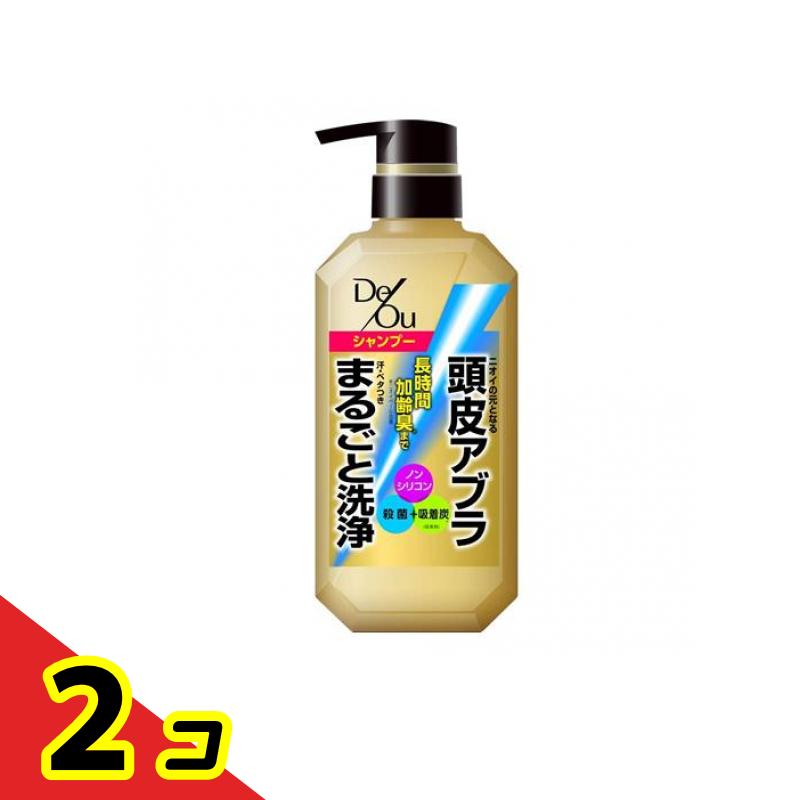 デ・オウ 薬用スカルプケアシャンプー ポンプ本体 400mL 2個セット