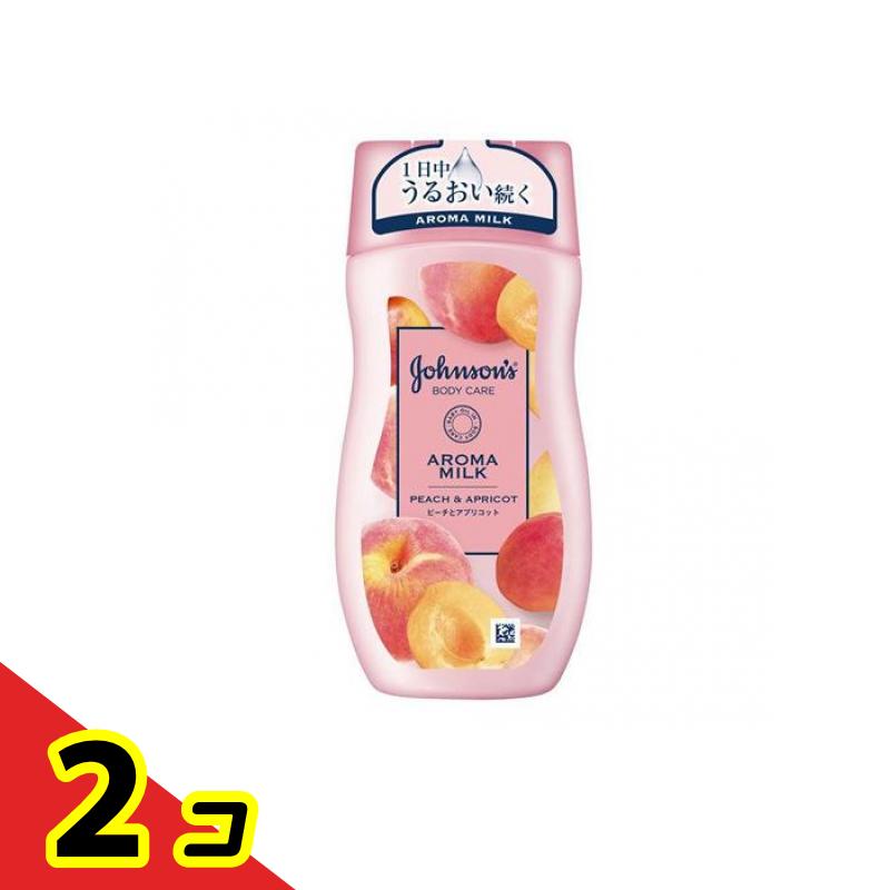 樂天商城 - ジョンソンボディケア ラスティングモイスチャー アロマミルク ピーチとアプリコットの香り 200mL 2個セット