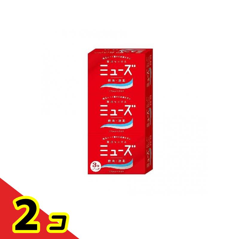 樂天商城 - 薬用せっけんミューズ オリジナル レギュラーサイズ 95g× 3個パック 2個セット