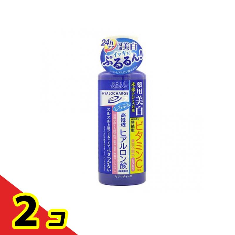 樂天商城 - ヒアロチャージ 薬用ホワイトローションM(しっとり) 180mL (本体) 2個セット