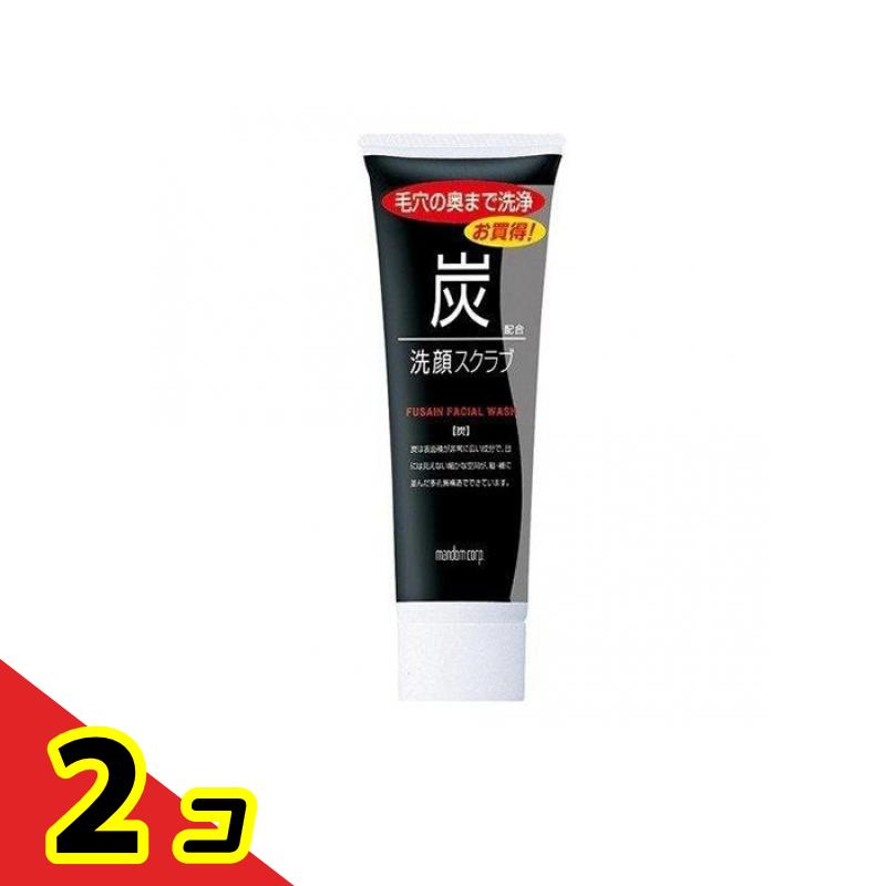 マンダム 炭洗顔スクラブ 100g 2個セット