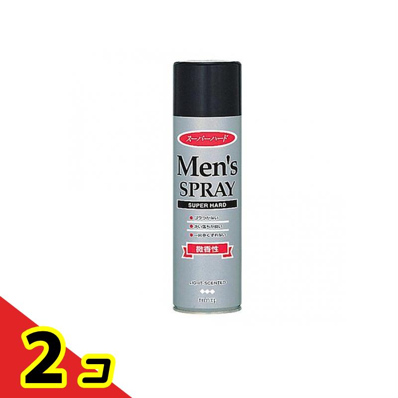 マンダム メンズヘアスプレー スーパーハード 微香性 275g 2個セット