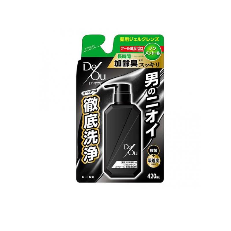 樂天商城 - デ・オウ 薬用ジェルクレンズ ノンメントール 詰め替え用 420mL