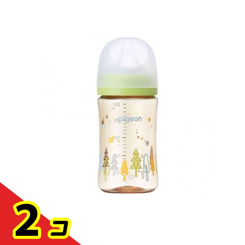 ピジョン 母乳実感 哺乳びん(プラスチック製) Tree 240mL 2個セット